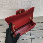 chanel a69900 mini flap bag grained calfskin red 009 luxibags.ru .jpg