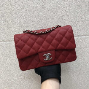 chanel a69900 mini flap bag grained calfskin red 010 luxibags.ru .jpg