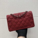 chanel a69900 mini flap bag grained calfskin red 011 luxibags.ru .jpg