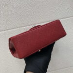 chanel a69900 mini flap bag grained calfskin red 014 luxibags.ru .jpg