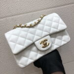 chanel a69900 mini flap bag grained calfskin white 003 luxibags.ru .jpg