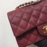 chanel a69900 mini flap bag grained calfskin wine red 003 luxibags.ru .jpg