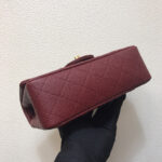 chanel a69900 mini flap bag grained calfskin wine red 007 luxibags.ru .jpg