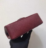 chanel a69900 mini flap bag grained calfskin wine red 015 luxibags.ru .jpg