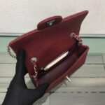 chanel a69900 mini flap bag grained calfskin wine red 017 luxibags.ru .jpg