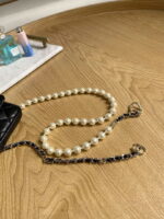 chanel a81181 22 spring summer pearl chain belt bag black 009 luxibags.ru .jpg