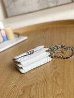 chanel a81197 mini flap calfskin enamel silver tone metal white 006 luxibags.ru .jpg