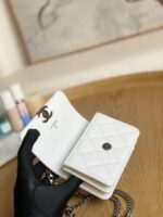 chanel a81197 mini flap calfskin enamel silver tone metal white 008 luxibags.ru .jpg