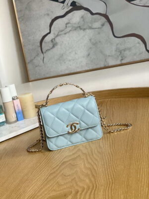 chanel a81197 mini flap lambskin enamel gold tone metal light blue 001 luxibags.ru .jpg