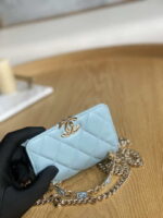 chanel a81197 mini flap lambskin enamel gold tone metal light blue 003 luxibags.ru .jpg