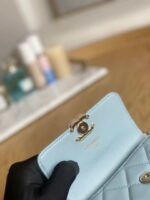 chanel a81197 mini flap lambskin enamel gold tone metal light blue 007 luxibags.ru .jpg