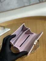 chanel a81197 mini flap lambskin enamel gold tone metal pink 009 luxibags.ru .jpg