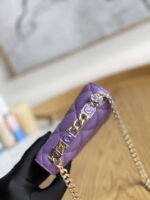 chanel a81197 mini flap lambskin enamel gold tone metal purple 005 luxibags.ru .jpg