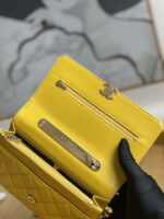 chanel a81207 woc 19 chain wallet bag lambskin yellow gold 007 luxibags.ru .jpg