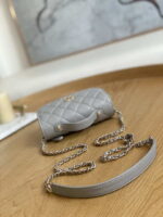 chanel a81215 mini messenger bag with handle gray 005 luxibags.ru .jpg