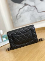 chanel a81217 flap bag lambskin onyx small square stewardess bag 002 luxibags.ru .jpg