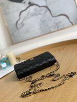 chanel a81217 flap bag lambskin onyx small square stewardess bag 005 luxibags.ru .jpg