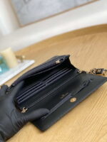 chanel a81217 flap bag lambskin onyx small square stewardess bag 008 luxibags.ru .jpg