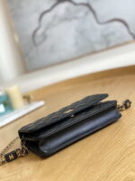 chanel a81217 flap bag lambskin onyx small square stewardess bag 009 luxibags.ru .jpg