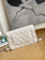 chanel a81217 flap bag lambskin onyx small square stewardess bag 011 luxibags.ru .jpg