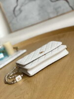 chanel a81217 flap bag lambskin onyx small square stewardess bag 015 luxibags.ru .jpg