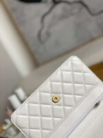 chanel a81217 flap bag lambskin onyx small square stewardess bag 016 luxibags.ru .jpg