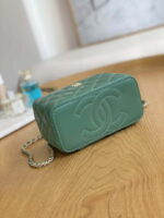 chanel a81242 vanity with chain lambskin gold football light green 005 luxibags.ru .jpg