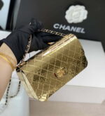 chanel a8802 evening bag lambskin gold metal gold 002 luxibags.ru .jpg