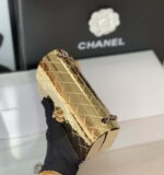 chanel a8802 evening bag lambskin gold metal gold 003 luxibags.ru .jpg