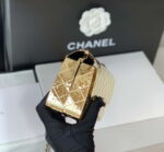 chanel a8802 evening bag lambskin gold metal gold 006 luxibags.ru .jpg