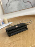 chanel a88632 woc 19 chain wallet bag black lambskin gold 006 luxibags.ru .jpg