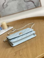 chanel a88632 woc 19 chain wallet bag light blue lambskin gold 007 luxibags.ru .jpg
