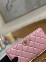chanel a88632 woc 19 chain wallet bag pink lambskin gold 003 luxibags.ru .jpg