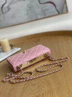 chanel a88632 woc 19 chain wallet bag pink lambskin gold 006 luxibags.ru .jpg