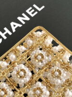 chanel a90091 limited edition pearl metal cf evening flap bag gold silver metal glass pearls 009 luxibags.ru .jpg