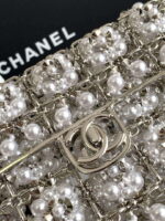 chanel a90091 limited edition pearl metal cf evening flap bag silver metal 005 luxibags.ru .jpg