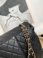 chanel a91169 flap travel bag airport series a94305 caviar calfskin black gold 4 luxibags.ru .jpg