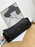 chanel a91169 flap travel bag airport series a94305 caviar calfskin black gold 7 luxibags.ru .jpg