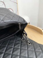 chanel a91169 flap travel bag airport series a94305 caviar calfskin black silver 7 luxibags.ru .jpg