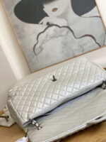 chanel a91169 flap travel bag airport series a94305 caviar calfskin silver white 8 luxibags.ru .jpg