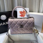 chanel a92236 flap bag with top handle lambskin gold tone metal black 003 luxibags.ru .jpg