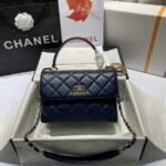 chanel a92236 flap bag with top handle lambskin gold tone metal black 037 luxibags.ru .jpg