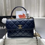 chanel a92236 flap bag with top handle lambskin gold tone metal black 038 luxibags.ru .jpg