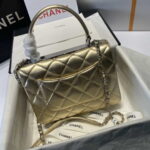 chanel a92236 flap bag with top handle lambskin gold tone metal gold 009 luxibags.ru .jpg