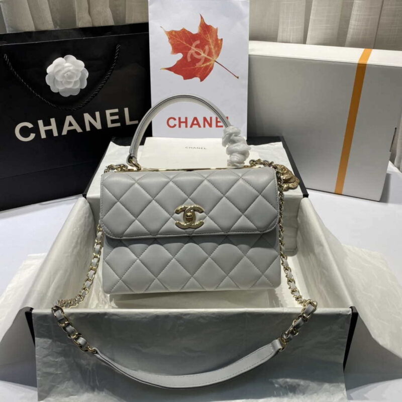 chanel a92236 flap bag with top handle lambskin gold tone metal gray 001 luxibags.ru .jpg