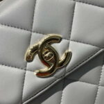 chanel a92236 flap bag with top handle lambskin gold tone metal gray 003 luxibags.ru .jpg