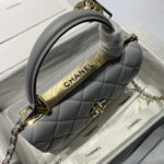 chanel a92236 flap bag with top handle lambskin gold tone metal gray 004 luxibags.ru .jpg