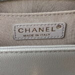 chanel a94805 boy flap bag with handle grained shiny calfskin gold tone metal gray 008 luxibags.ru .jpg