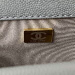 chanel a94805 boy flap bag with handle grained shiny calfskin gold tone metal gray 009 luxibags.ru .jpg