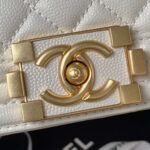 chanel a94805 boy flap bag with handle grained shiny calfskin gold tone metal white 003 luxibags.ru .jpg